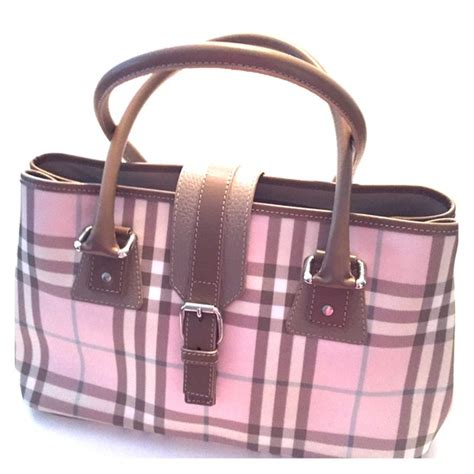 pink burberry purse|pink plaid burberry purse.